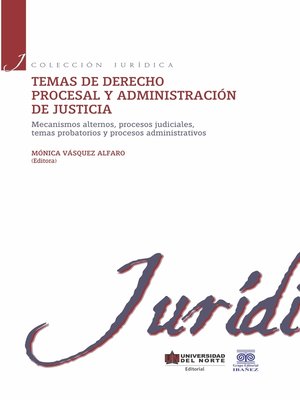 cover image of Temas de derecho procesal y administración de justicia II